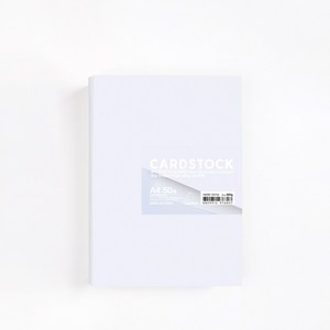 PapePhant 많이 두꺼운 최상급 마분지(Thick top quality cadstock) 로얄 아이보리 마닐라, 400g A4 50매