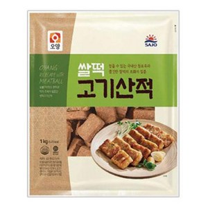 사조오양 쌀떡고기산적 기타냉동식품, 1개, 1kg