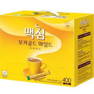 맥심 모카골드 마일드 커피믹스, 12g, 1개입, 400개