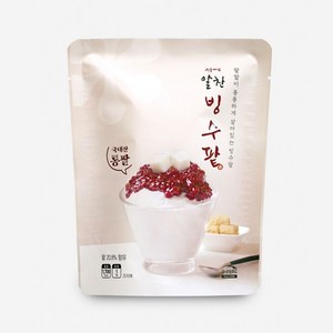 로뎀푸드 서울마님 알찬 빙수팥 100% 국내산 팥 팥빙수, 1kg, 4개