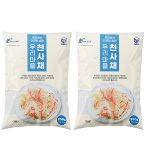 우리마을 천사채 가정용 1인분, 2개