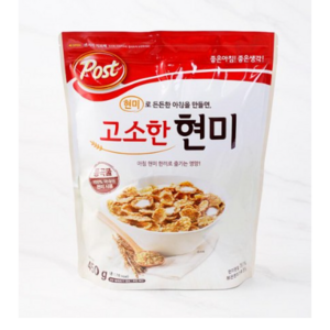 포스트 통곡물 고소한 현미 시리얼, 450g, 2개