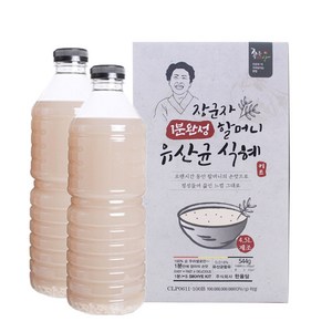 장군자 할머니 1분완성 유산균 식혜 544g, 1개, 554g