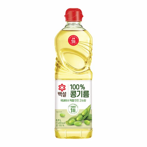 백설 콩기름, 900ml, 11개