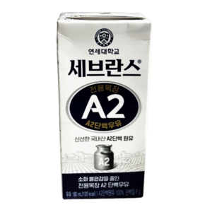 연세우유 세브란스 전용목장 A2단백우유 180ml 24개