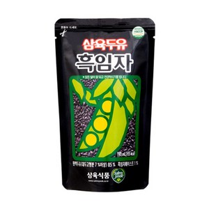 삼육두유 흑임자 파우치 두유 190ml, 90개