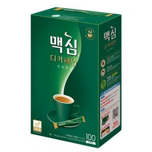 동서식품 맥심 디카페인 커피믹스 스틱 100T, 11.8g, 100개입, 1개