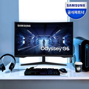 삼성전자 80cm QHD 오디세이 G5 게이밍 모니터, LC32G54TQWKXKR