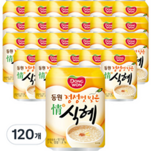 동원 정성껏 빚은 식혜 238ml, 120개