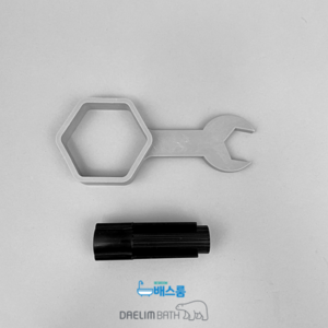 변기필밸브 플러시밸브 스패너 변기부속품교체 와토스 용, 1개
