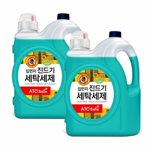 아토세이프 진드기 액체 세탁세제 5.5L, 2개