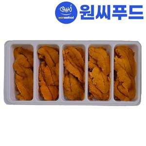 성게알 우니 페루산 특품 100g 트레이형 제철 자연산 냉동 신선급랭 보라성게, 1개