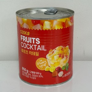 쿡샾 후르츠 칵테일, 2개, 850g