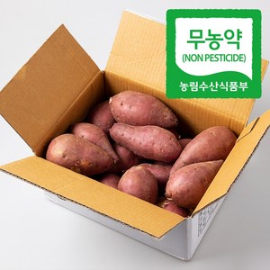 영암 세척 김의준 꿀고구마 베니하루카 무농약, 1박스, 5kg(특상)140g~260g