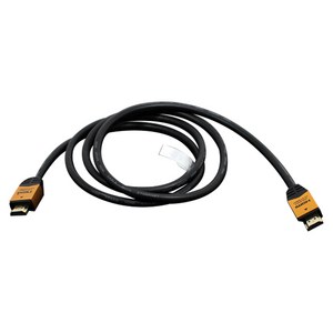 넥시 4K UHD HDMI V2.0 모니터 케이블 골드 메탈, 1개, 1m