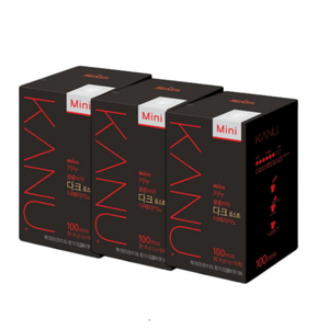 [ 글로벌스토어 ] 카누 다크 로스트 아메리카노 300T 270g, 0.9g, 100개입, 3박스