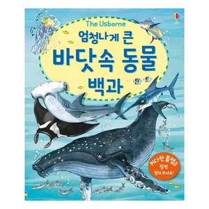 엄청나게 큰바닷속 동물 백과:커다란 플랩을 활짝 펼쳐보세요!, 어스본코리아