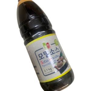 첫맛 모밀소스, 2.1kg, 4개