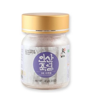 인산죽염 9회 자죽염, 60g, 1개