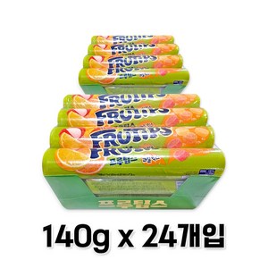 프루팁스 과일믹스 오리지널, 24개, 140g