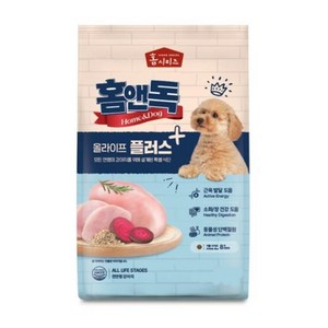 홈앤독 애견사료 전연령 5kg, 1개, 1.2kg, 소