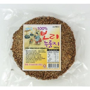 보리누룽지 100%유기농늘보리 누룽지 100%유기농늘보리로만 만들었습니다, 250g, 1개