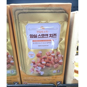 임실 스모크치즈192g(64g X 3입) 아이스포장무료 한입에 쏘옥, 64g, 3개