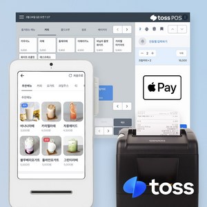 포스기 키오스크 카페포스 식당포스 카드단말기 애플페이 + 영수증프린터, 1개