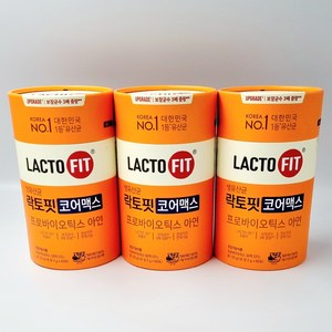 NEW 종근당 락토핏 코어맥스 6개월분(2g x 60포 x 3통), 3개, 60회분