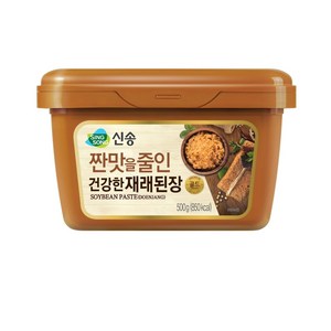 신송 짠맛을 줄인 건강한 재래된장, 500g, 1개