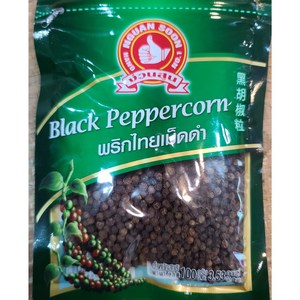 태국후추홀 흑후추 홀 black peppe whole 100g woldfood, 1개