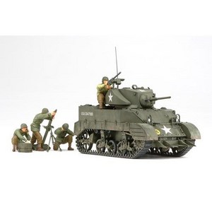 타미야 프라모델 1/35 M5A1 w/4 Figures [35313], 1개