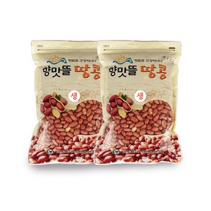 [향맛뜰] 여주 생땅콩 500gx2봉 / 고소한 국내산 땅콩, 500g, 2개