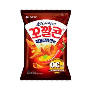 롯데 꼬깔콘 매콤달콤한맛 67gx12개, 67g, 12개