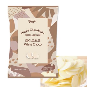 행복한 쇼콜라띠에 딸기향 초코 100g 빼빼로 만들기 초콜렛 코팅용 코인 초콜릿 컴파운드 발렌타인데이 diy, 1개