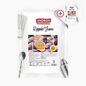 [1+1] 앤드로스 패션후르츠 리플잼, 2개, 1kg