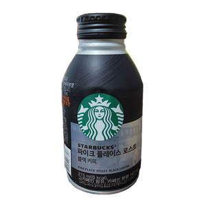 스타벅스 파이크 플레이스 로스트 블랙커피, 275ml, 6개
