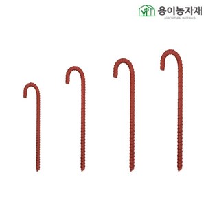 직선철 말뚝 쇠말뚝 (5개 묶음), 약 50cm (5개묶음), 1개