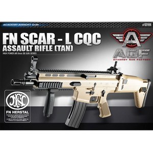 아카데미과학 ASSAULT RIFLE TAN BB탄총 AC17111 FN SCAR-L CQC, 1개