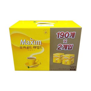 맥심 모카골드 마일드 커피 믹스, 12g, 380개입, 1개