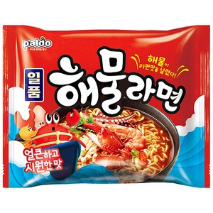 팔도일품 해물라면 115g, 40개