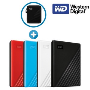 WD NEW My Passpot Gen3 외장하드, 5TB, 레드