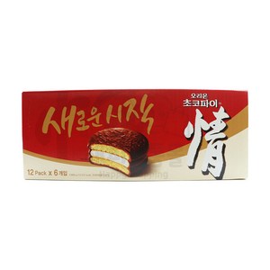 오리온 초코파이 39g x 72개 과자 간식 빵 코스트코, 2.808kg, 1개