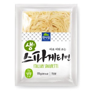 면사랑 생 스파게티면, 40개, 170g