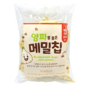 싱싱 양파 품은 메밀 칩 과자 100gx10개 버큇칩 단체 안주 스낵 간식 사무실, 10개, 1kg