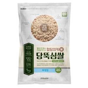 당뚝심쌀 1kg 혈당 지키미 (유기농 발아현미), 1개