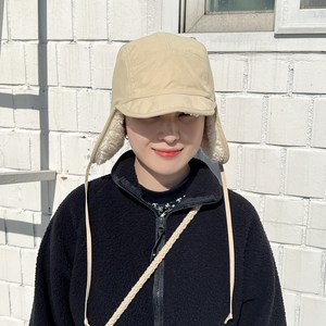 뉴테입 따뜻한 귀달이 방한 털 모자
