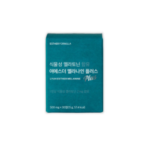[본사배송] 여에스더 식물성 멜라토닌 함유 멜라나인 플러스 (식물성 멜라토닌 함유 타트체리추출분말), 1세트, 30회분