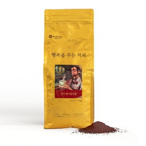 맥널티커피 리치 헤이즐넛향 분쇄 원두커피, 1kg, 1개