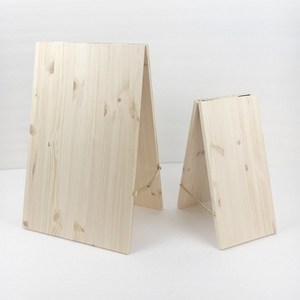 나무입간판 원목 스탠드형 diy 우드간판, 45cm, 27cm